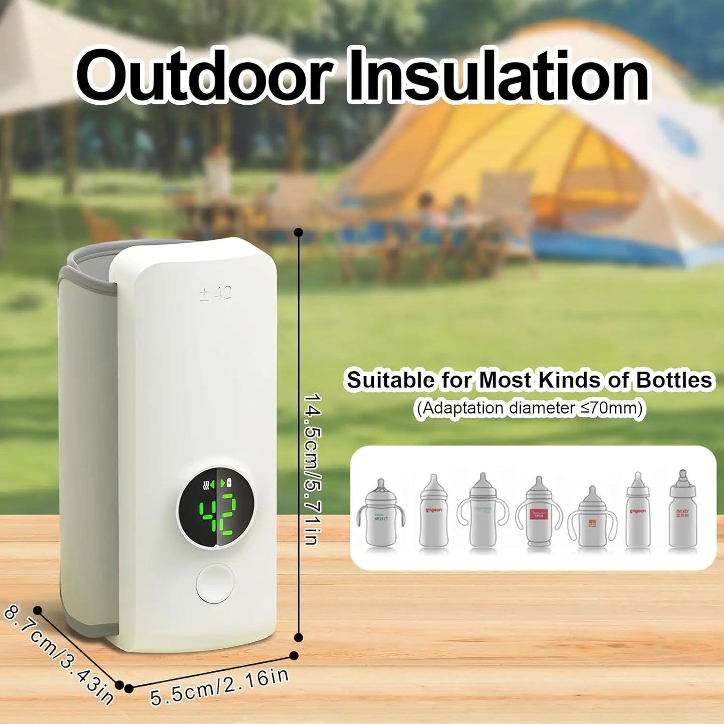 FlexiWarm™ Portable Bottle Warmer