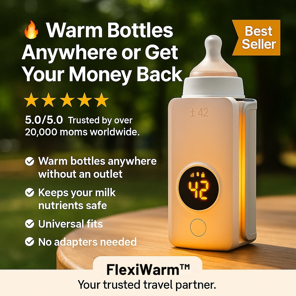 FlexiWarm™ Portable Bottle Warmer